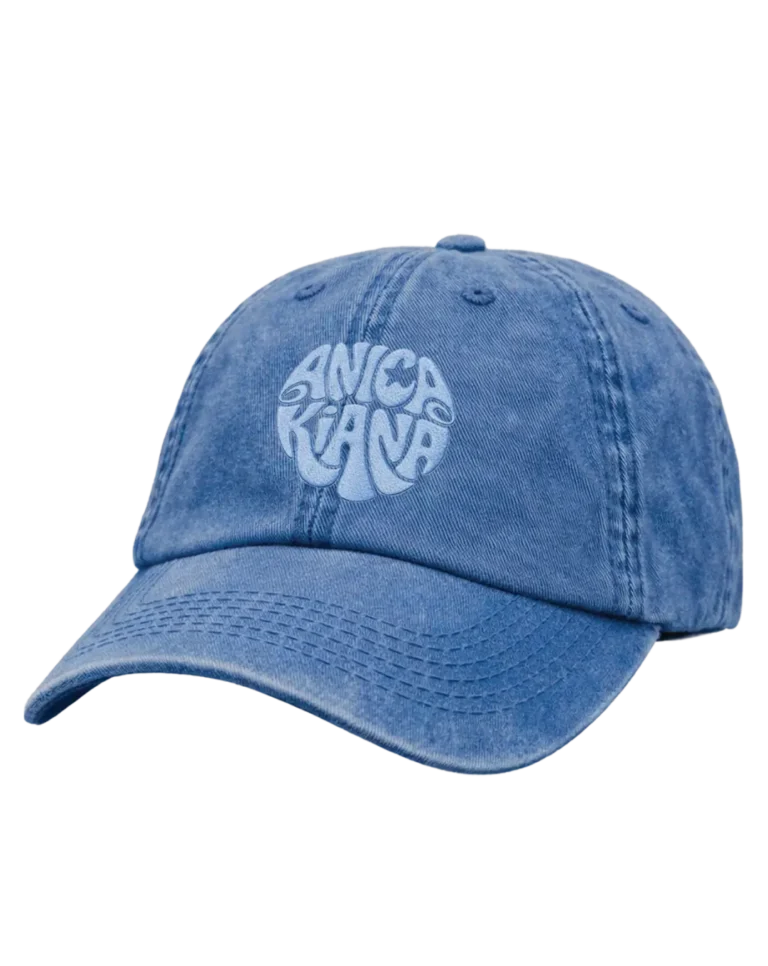 Anica_Blue Stonewash Cap Front