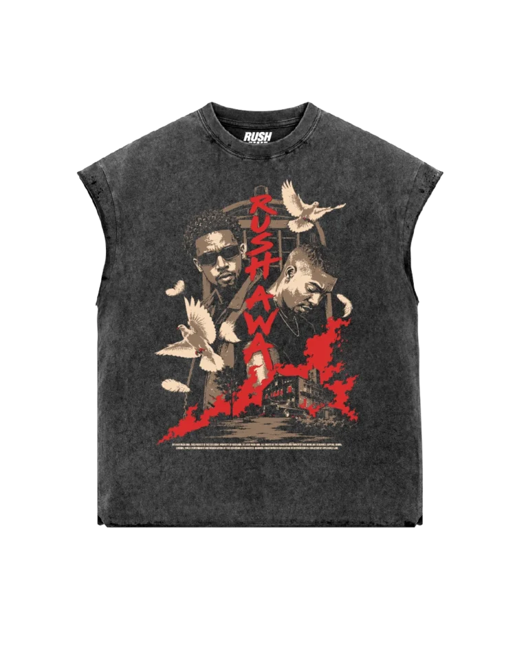 Acid Sleevless Front